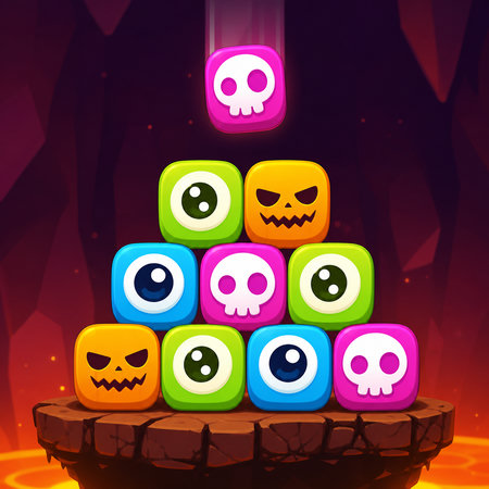 Falling Blocks - Halloween Challenge