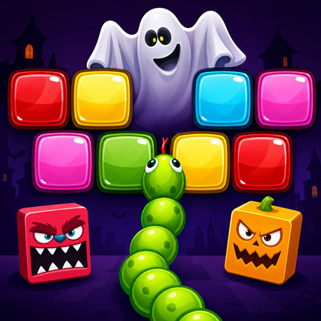 Halloween Snake and Blocks