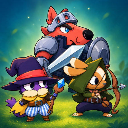 Matching Card Heroes