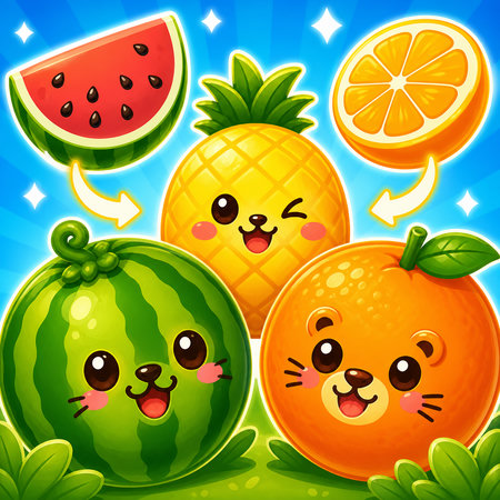 Zoo Fruity Merge