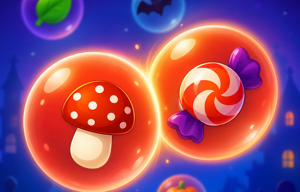 Bubble Merge Halloween