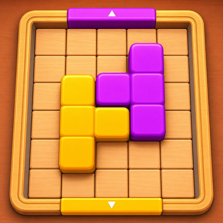 Color Block Jam: Wood Block