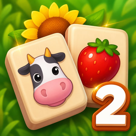 Solitaire Mahjong Farm 2